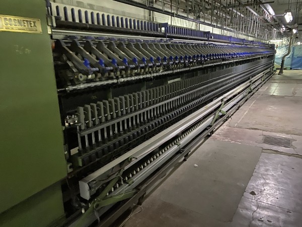  worsted ring spinning frames COGNETEX IDEA - Second Hand Textile Machinery 2001 