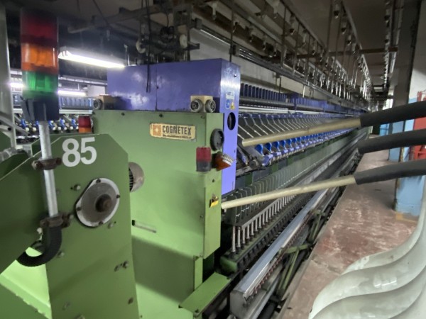  worsted ring spinning frames COGNETEX IDEA - Second Hand Textile Machinery 2001 