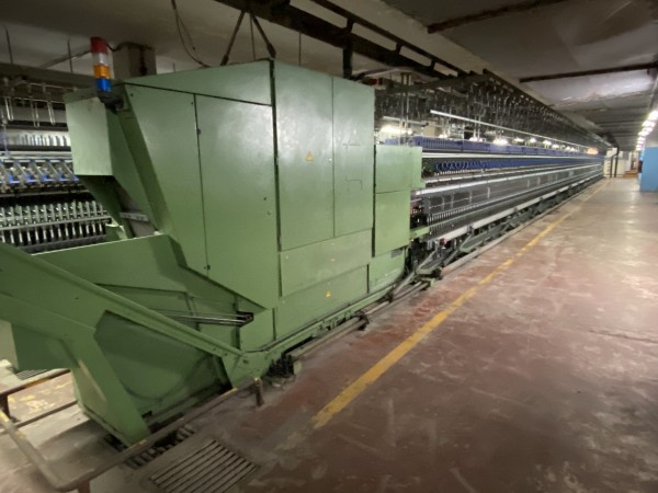  worsted ring spinning frames ZINSER TYPE 450 - Second Hand Textile Machinery 2001 