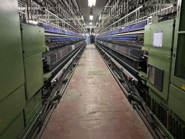  worsted ring spinning frames ZINSER TYPE 450 - Second Hand Textile Machinery 2001 