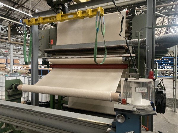  CAMPEN Laminating line. - Second Hand Textile Machinery 1999-2010 