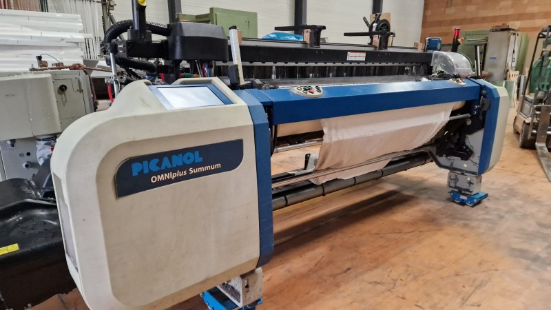  PICANOL OMNI PLUS SUMMUM air Jet looms  - Second Hand Textile Machinery 2019 