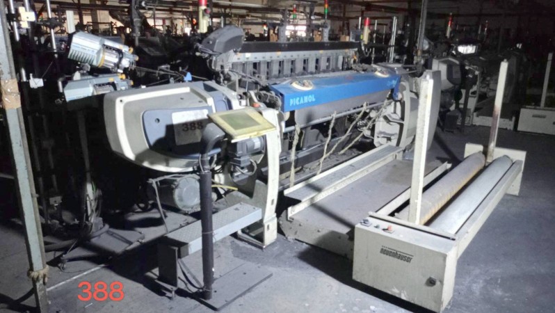  PICANOL OPTIMAX rapier looms - Second Hand Textile Machinery 2009/11 