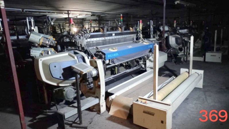  PICANOL OPTIMAX rapier looms - Second Hand Textile Machinery 2009/11 