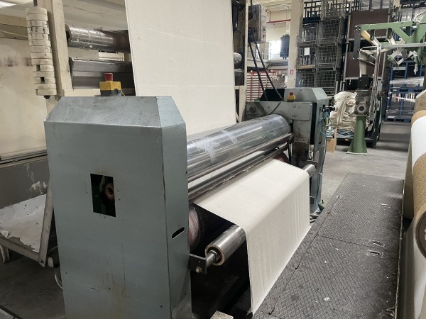  BRUCKNER Stenter with coating head for weaving fabric . - Second Hand Textile Machinery 1994 