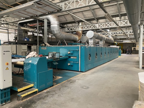  BABCOCK stenter with coating head - Second Hand Textile Machinery 1997 