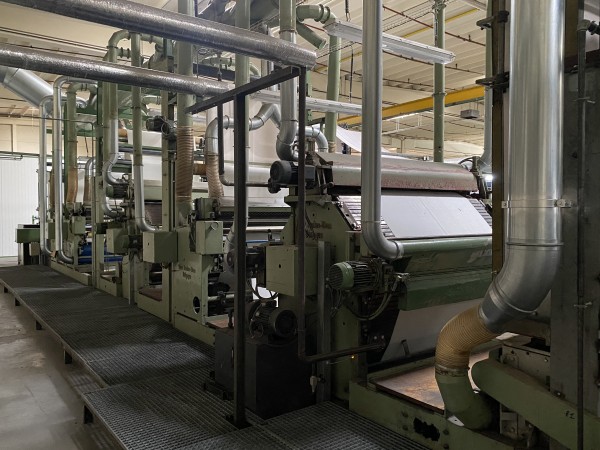  PAULUS Velvet finishing line - Second Hand Textile Machinery 1980/2010 